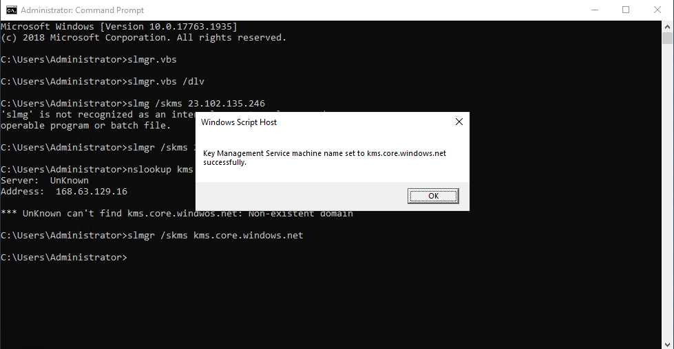 Networking and Domain Configuration