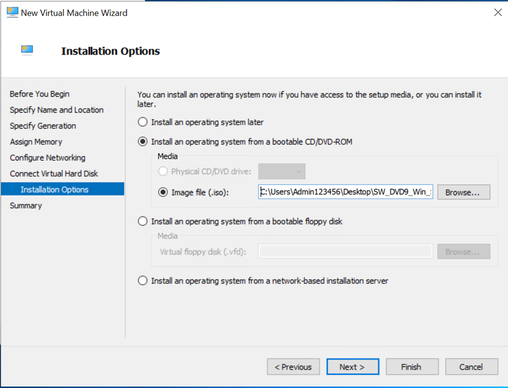 Creating Virtual Machines